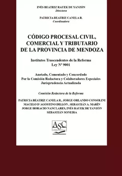 CÓDIGO PROCESAL CIVIL, COMERCIAL Y TRIBUTARIO DE LA PROVINCIA DE MENDOZA. Edición: 2023. Editorial: ASC Libros Jurídicos.