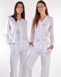 Pijama Flores en Camisa