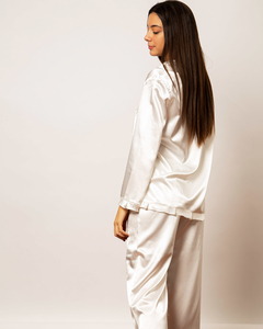 Pijama Florencia Volados - Natural - comprar online