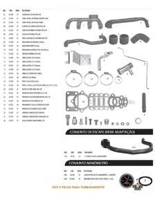 Kit Turbinamento Caminhão 6.90 / 6.90s / 7.90 Mwm 229-4 Sem Turbo