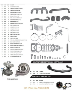 Kit Turbinamento Turbo Garrett Caminhão 6.90 7.90 Mwm 229-4
