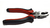 Pinza plana 6" combinada (rojo/negro) - JA-PZA062D