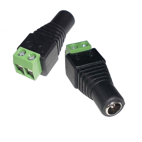 Conector adaptador DC hembra 5,5x2,1mm a bornera_ProNext®