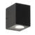 Bidifusor rectangular 1 luz GU10 Negro San Justo®