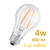 Lámpara led vintage bulbo 4w 2700°k 400 lm Goodyear®