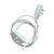 Conjunto velador (ficha, perilla, cable) Blanco Gb Gabal®