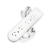 Zapatilla 4 tomas con cable 1,5m y protector térmico Blanca Kalop