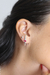 Brinco Earcuff Coração - Rosa