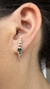 Brinco Earcuff Coração - Verde