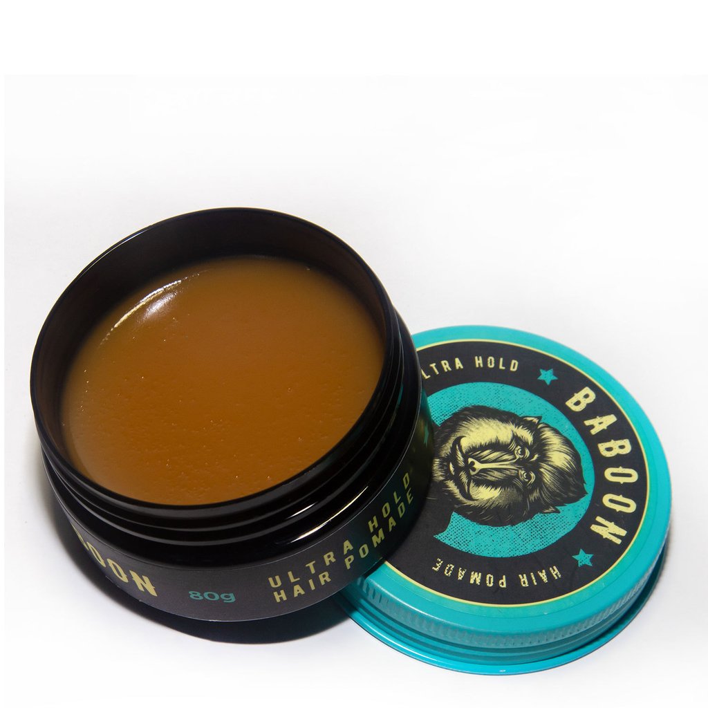 Baboon Ultra Hold Hair Pomade - Pomada Capilar Brilho 80g