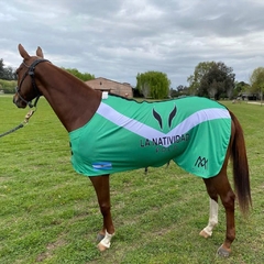 Manta de Cancha Técnica La Natividad Polo, manta para caballos.