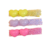 Kit 3 Hair Clips Manta Brilhos Love Colors