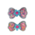 Kit 2 Hair Clips Baby Gravatinha Acqua Jardins Resina na internet