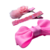 Kit 3 Hair Clips Manta Brilhos com Gravatinha GR FT09 Flores Luxo - comprar online