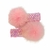 Kit 2 Hair Clips Baby Duo Pompom Pelinho Colors Brilho