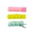 Kit 3 Hair Clips Bico de Pato Baby Pompom - comprar online