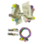 Kit Bico de Pato Boutique GR FT09 com 2 Hair Clips e 4 Pulseirinhas Pompom Malha - comprar online