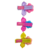 Kit 3 Hair Clips Baby Florzinha Pompom - comprar online