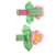 Kit 2 Hair Clips Baby Florzinha Pompom - comprar online