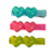 Kit 3 Hair Clips Baby Love Glitter