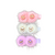 Kit 3 Hair Clips Pompom Pelinho Diana