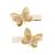 Kit 2 Hair Clips Borboleta Glamour - comprar online