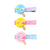 Kit 3 Hair Clips Lollipop