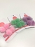 Kit 2 Hair Clips Baby Pompom Pelinho Colors Brilho