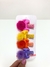 Kit 3 Hair Clips Baby Mini Gravatinha GR FT05 Pompom Pelinho Colors Brilho - comprar online