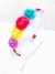 Tiara Multi Pompom Pelinho Ursinho Fofo (2288) - comprar online