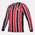 Camisa São Paulo II 24/25 - Masculino - Manga Longa - Vermelha e Preta - New Balance - Torcedor - comprar online