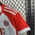 Kit Infantil Bayern de Munique l 23/24 - Vermelho e Branco - Adidas - Torcedor - Esquerdinha Sports | Artigos Esportivos