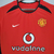 Camisa Manchester United Retrô 2002/2004 Vermelha - Nike - Esquerdinha Sports | Artigos Esportivos