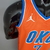 Camiseta Regata Oklahoma City Thunder Laranja - Nike Jordan - Masculina - Esquerdinha Sports | Artigos Esportivos