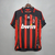 Camisa Milan 06/07 - Masculina - Vermelha e Preta - Adidas - Retrô