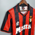 Camisa Milan 93/94 - Masculina - Vermelha e Preta - Lotto - Retrô - Esquerdinha Sports | Artigos Esportivos