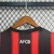 Camisa Bournemouth I 23/24 - Masculino - Vermelho e Preto - Umbro - Torcedor - Esquerdinha Sports | Artigos Esportivos