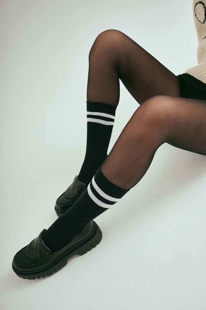 Chanel fishnet outlet socks