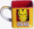 Caneca Cubo 300Ml Homem De Ferro