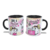 Caneca Colorida Flork Eu Sou a Pobre Girl na internet