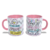 Caneca Colorida A Melhor Prof Do Mundo - comprar online