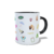 Caneca Colorida Comer Dormir K-drama Repetir - Universe Gift