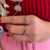 Anel Infinito com mix pedras coloridas - Ouro 18k - comprar online