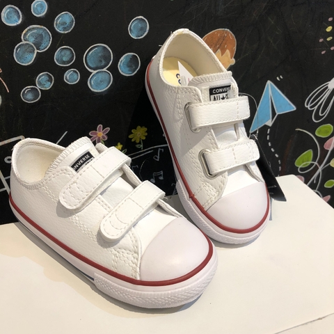 Tenis all sale star branco velcro