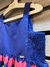 Vestido Azul Marinho Ondas Coloridas MVT4081 na internet