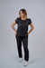 Scrubs Feminino Elegance Preto - comprar online