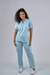 Scrubs Feminino Tradicional Azul Bebe