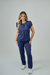 Scrubs Feminino Elegance Azul Marinho