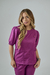 Scrubs Feminino Essência Roxo Manga Bufante - comprar online