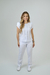 Scrubs Feminino Elegance Branco